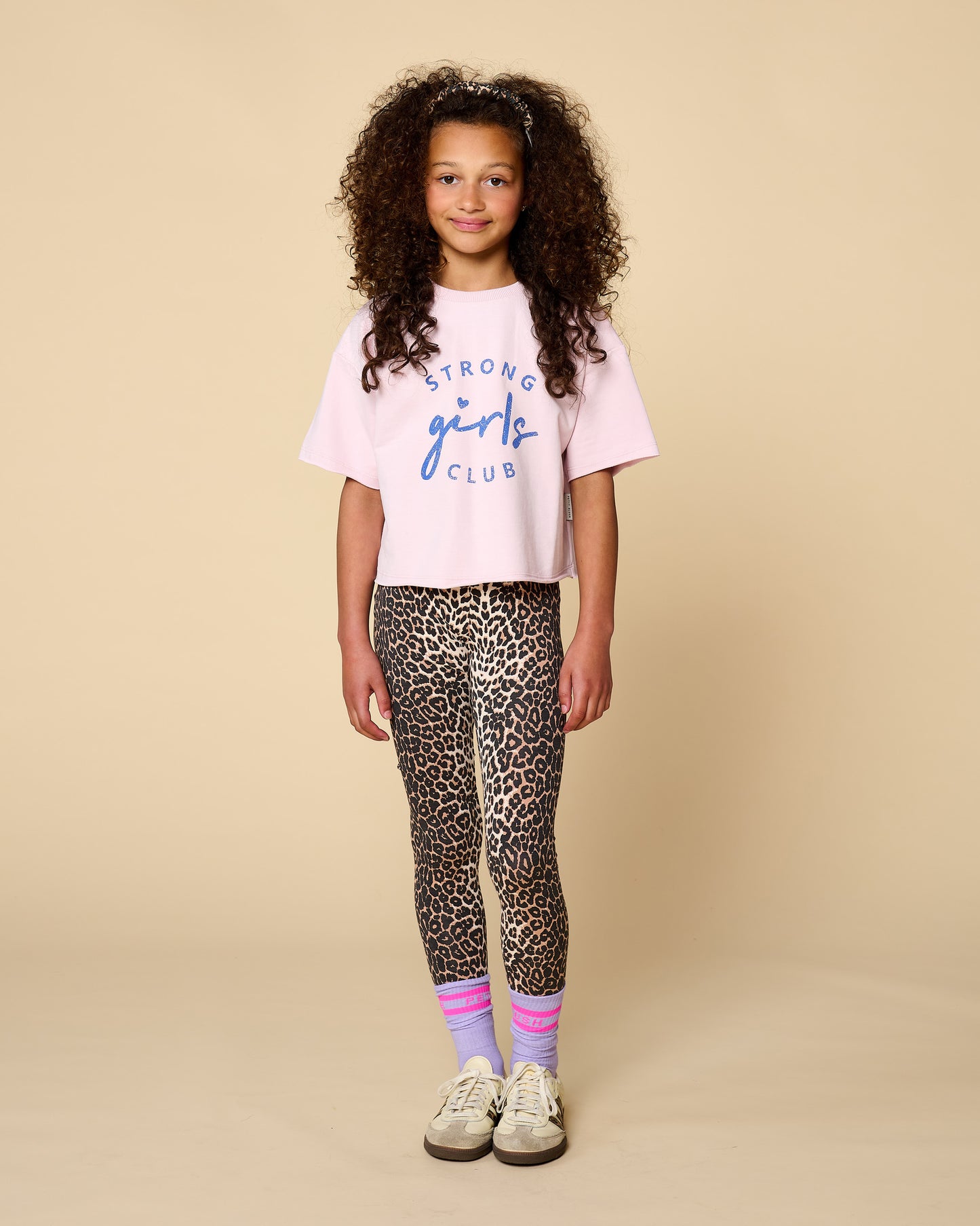 T-Shirt Strong Girls Pale Lilac Petit Blush