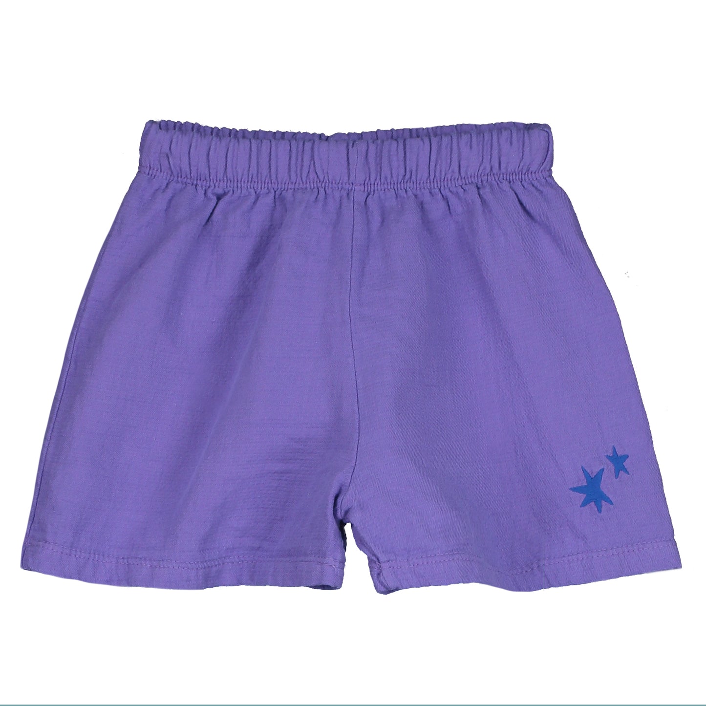 Woven Shorts Stars Embroidery Violet Lötiekids