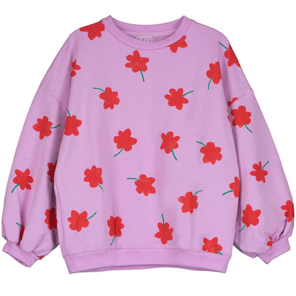 Sweatshirt Poppies Allover Verbena Lötiekids