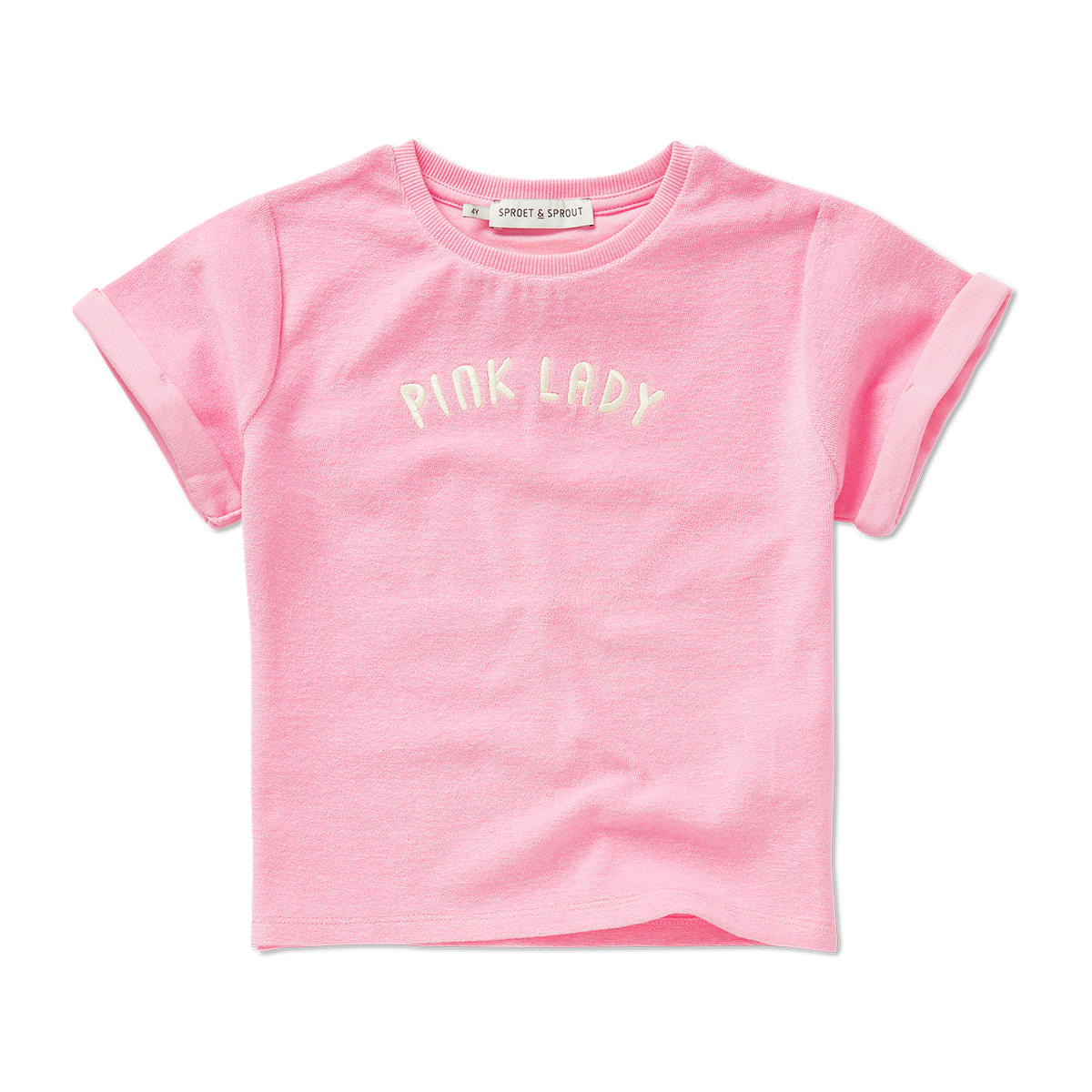 Terry T-Shirt Pink Lady Summer Sorbet Sproet & Sprout