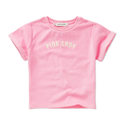 Terry T-Shirt Pink Lady Summer Sorbet Sproet & Sprout