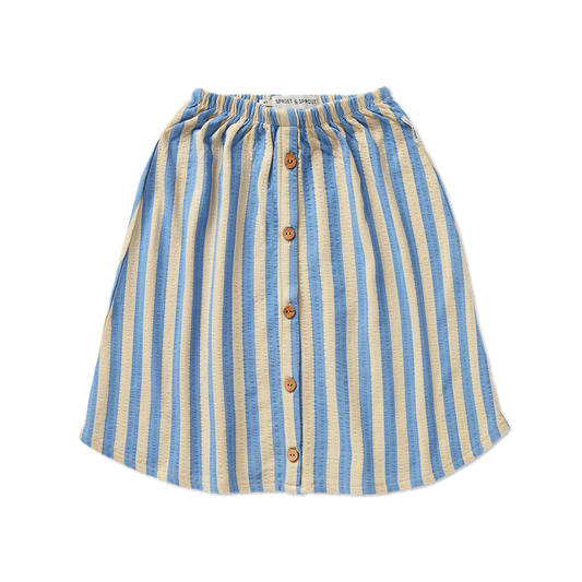 Midi Skirt Stripes Sesame Sproet & Sprout
