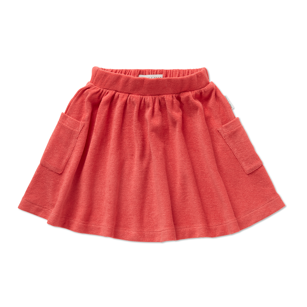Terry Skirt Pockets Rose Petal Sproet & Sprout