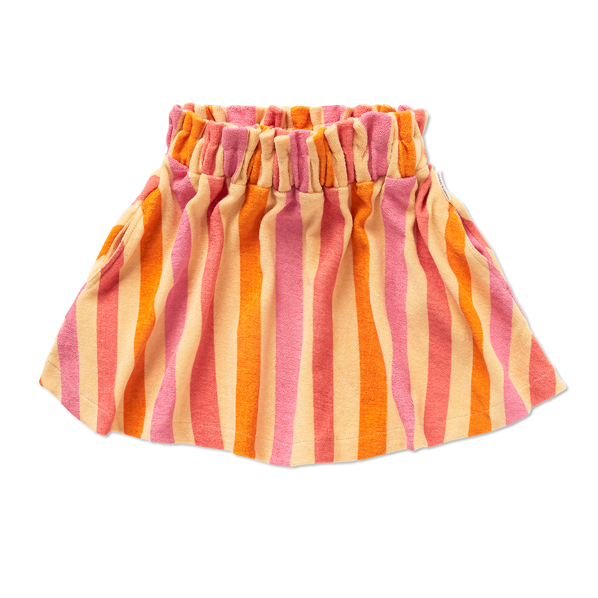 Paperbag Skirt Stripes Nectarine Sproet & Sprout