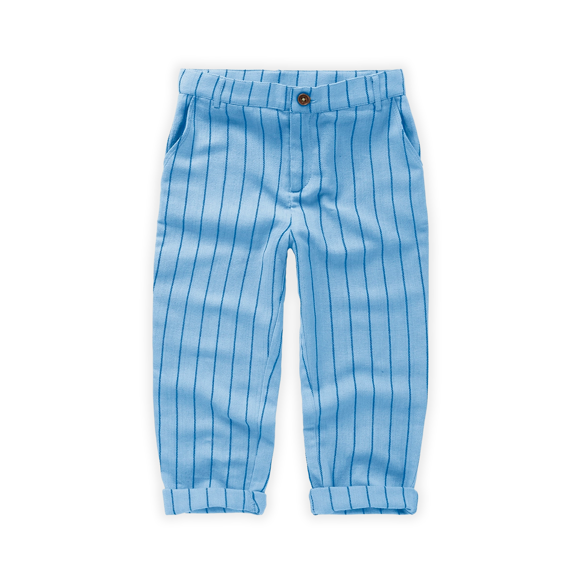 Woven Chino Thin Stripes Breezy Blue Sproet & Sprout