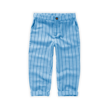 Woven Chino Thin Stripes Breezy Blue Sproet & Sprout