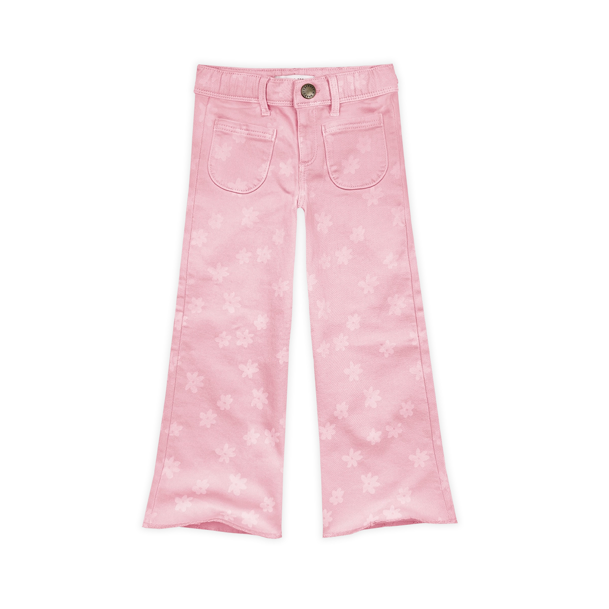 Flare Denim Pants Daisies Print Summer Sorbet Sproet & Sprout