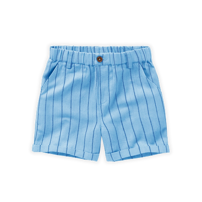 Woven Chino Shorts Thin Stripes Breezy Blue Sproet & Sprout