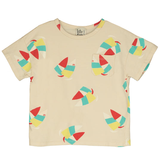 T-Shirt Windsurf Vanille Lötiekids