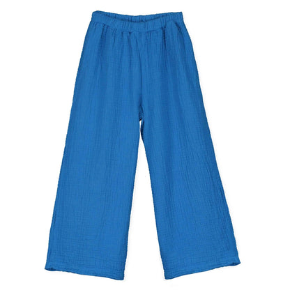 Wide Fit Pants Royal Blue Lötiekids