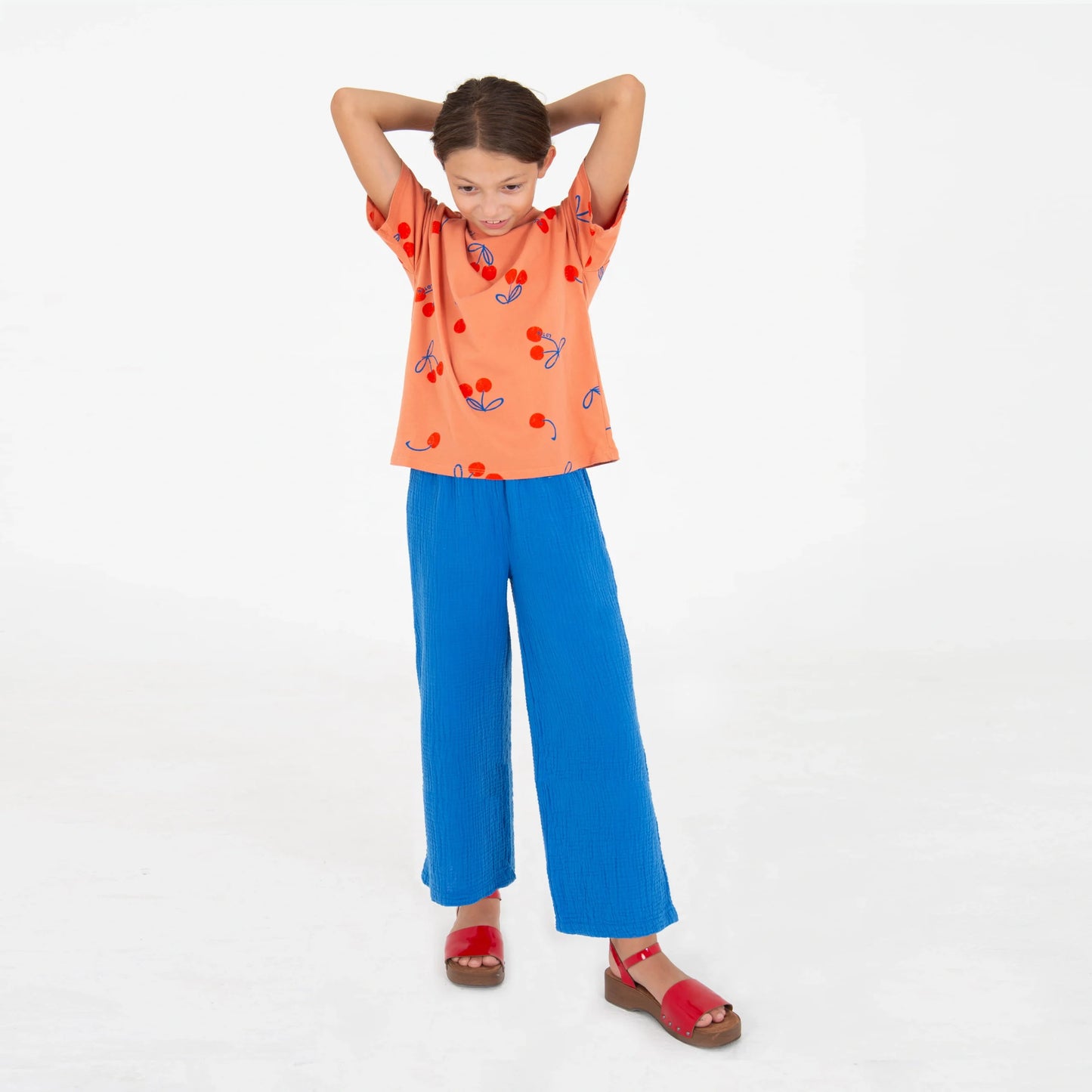 Wide Fit Pants Royal Blue Lötiekids
