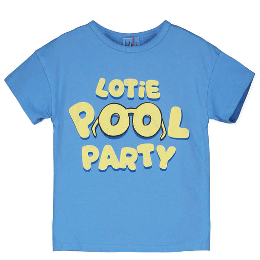 T-Shirt Lotie Pool Party Baja Blue Lötiekids