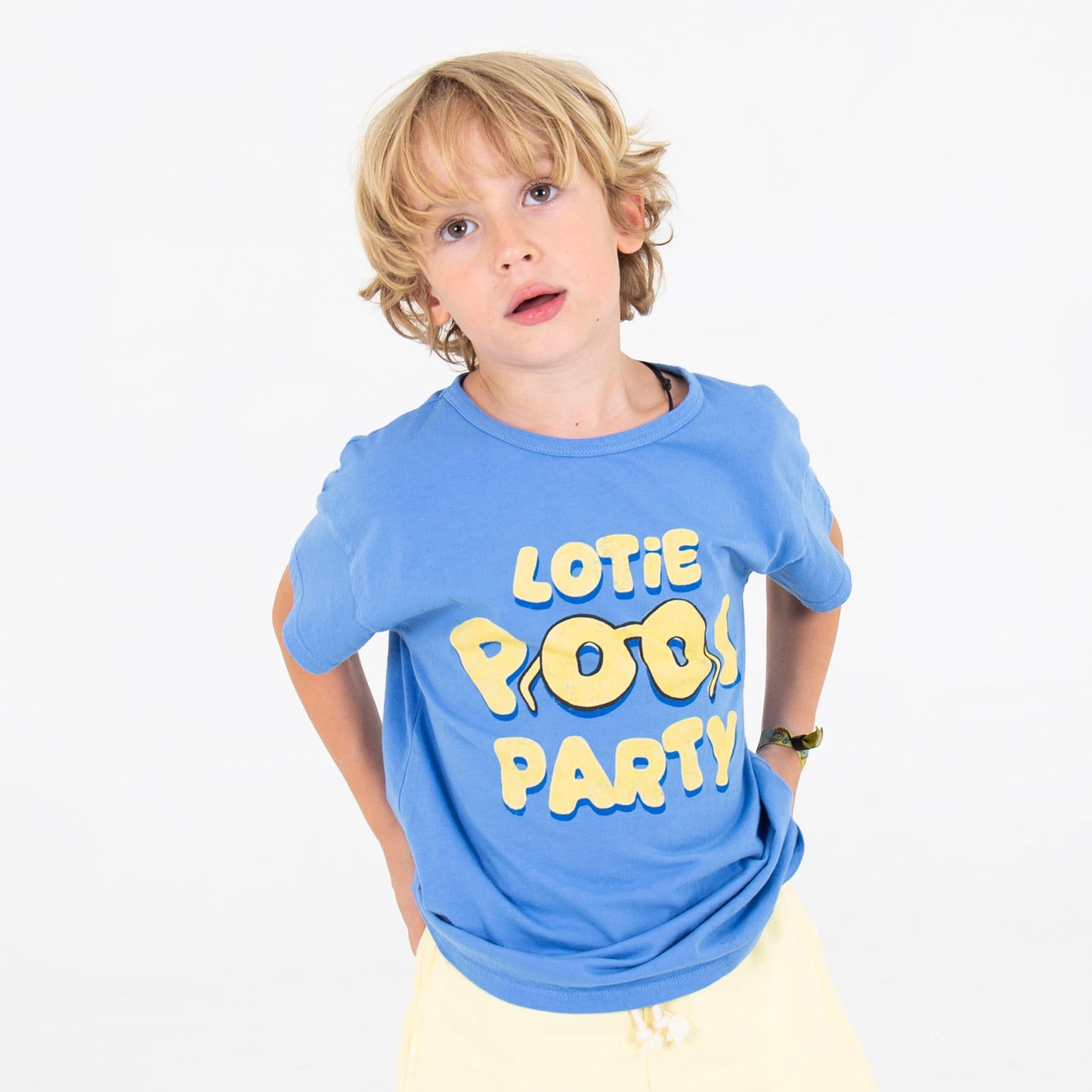 T-Shirt Lotie Pool Party Baja Blue Lötiekids