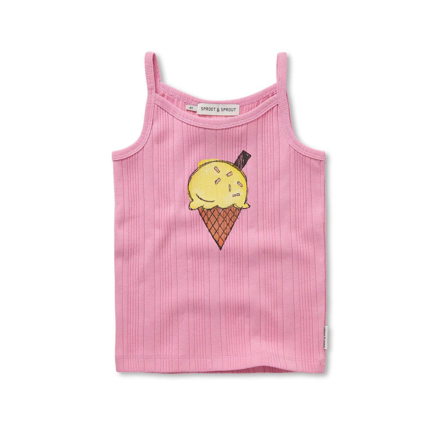 Girls Spaghetti Ice Cream Podium Pink Sproet & Sprout