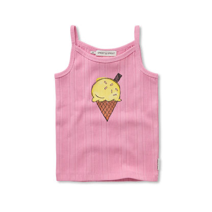 Girls Spaghetti Ice Cream Podium Pink Sproet & Sprout
