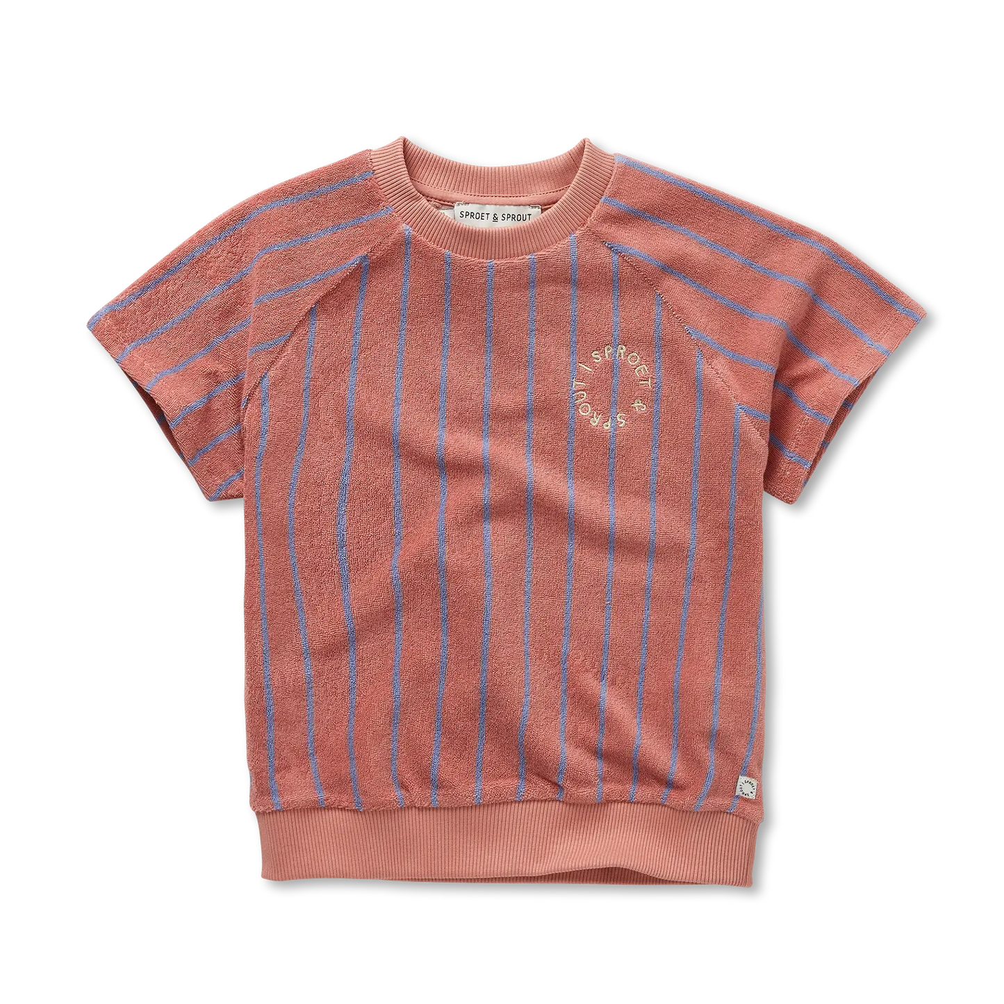 Raglan Sweatshirt Shortsleeve Rose Dawn Sproet & Sprout