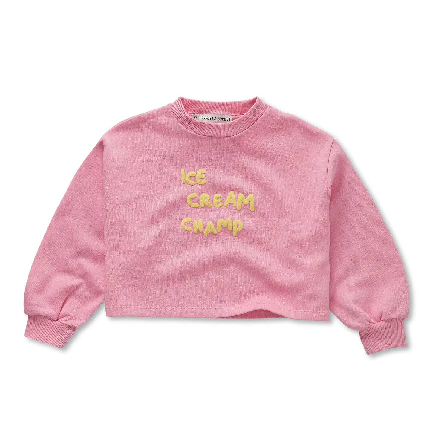 Boxy Batman Sleeve Ice Cream Podium Pink Sproet & Sprout