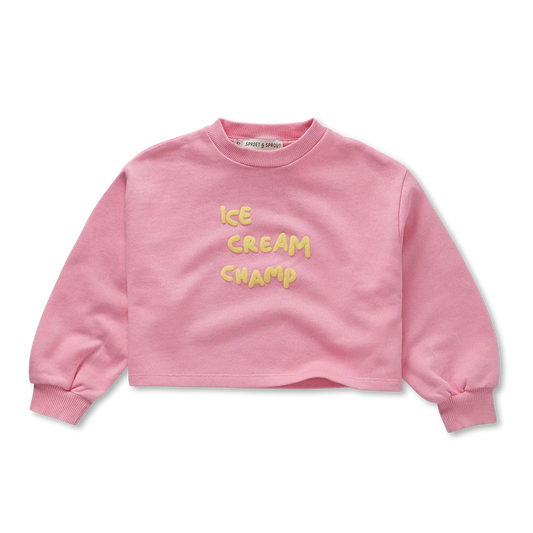 Boxy Batman Sleeve Ice Cream Podium Pink Sproet & Sprout