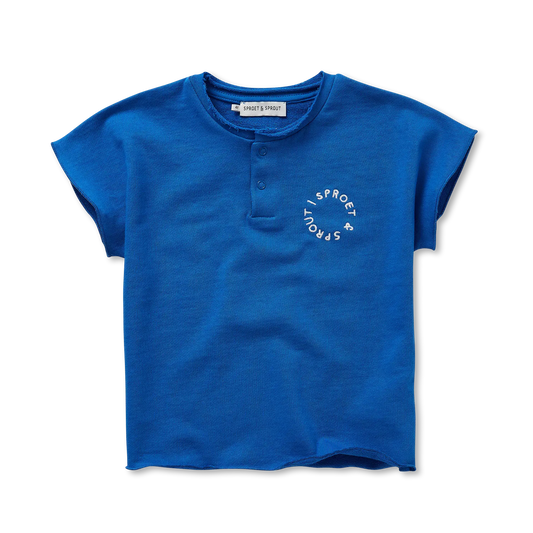 Sweat Top Granddad Sports Blue Sproet & Sprout