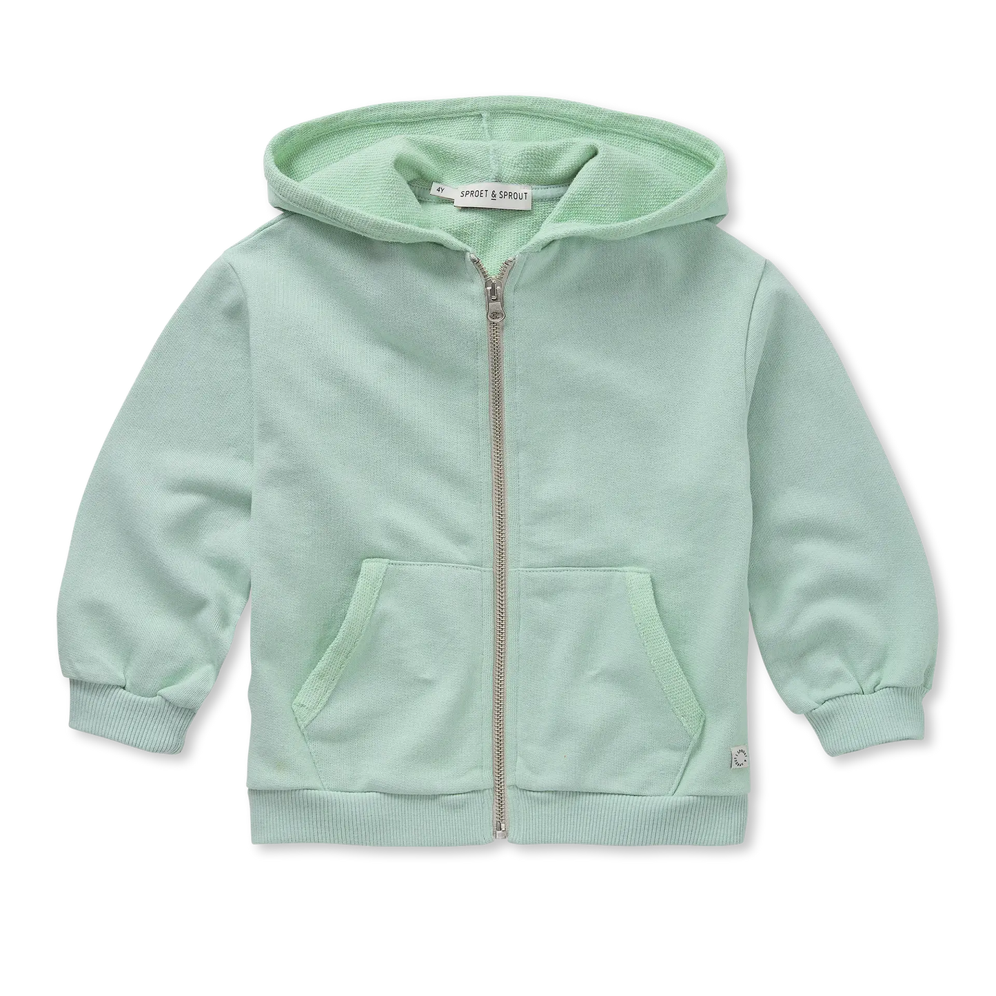 Sweatshirt Hoody Silt Green Sproet & Sprout
