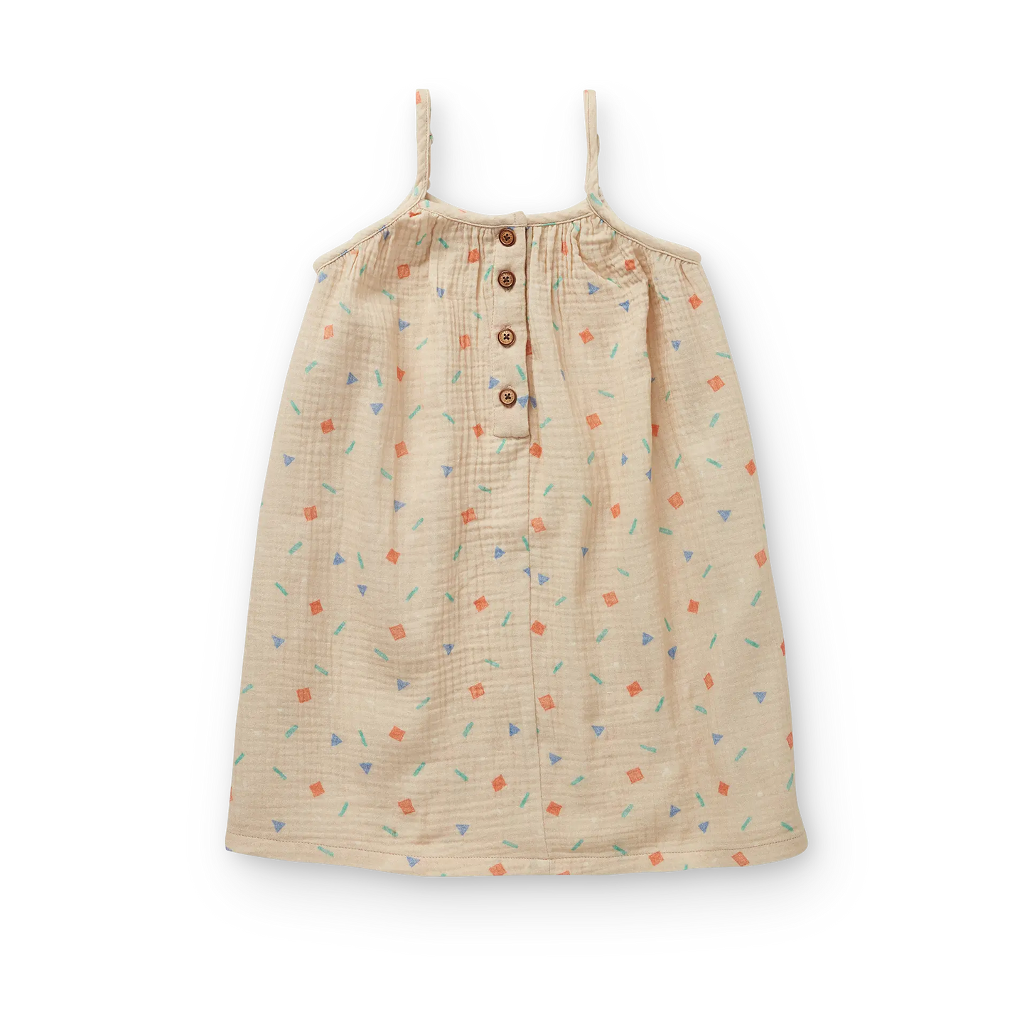 Muslin Dress Sprinkles Sesame Sproet & Sprout