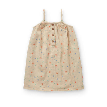 Muslin Dress Sprinkles Sesame Sproet & Sprout