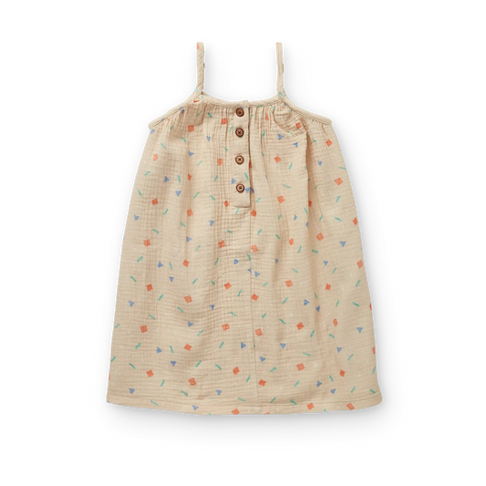 Muslin Dress Sprinkles Sesame Sproet & Sprout