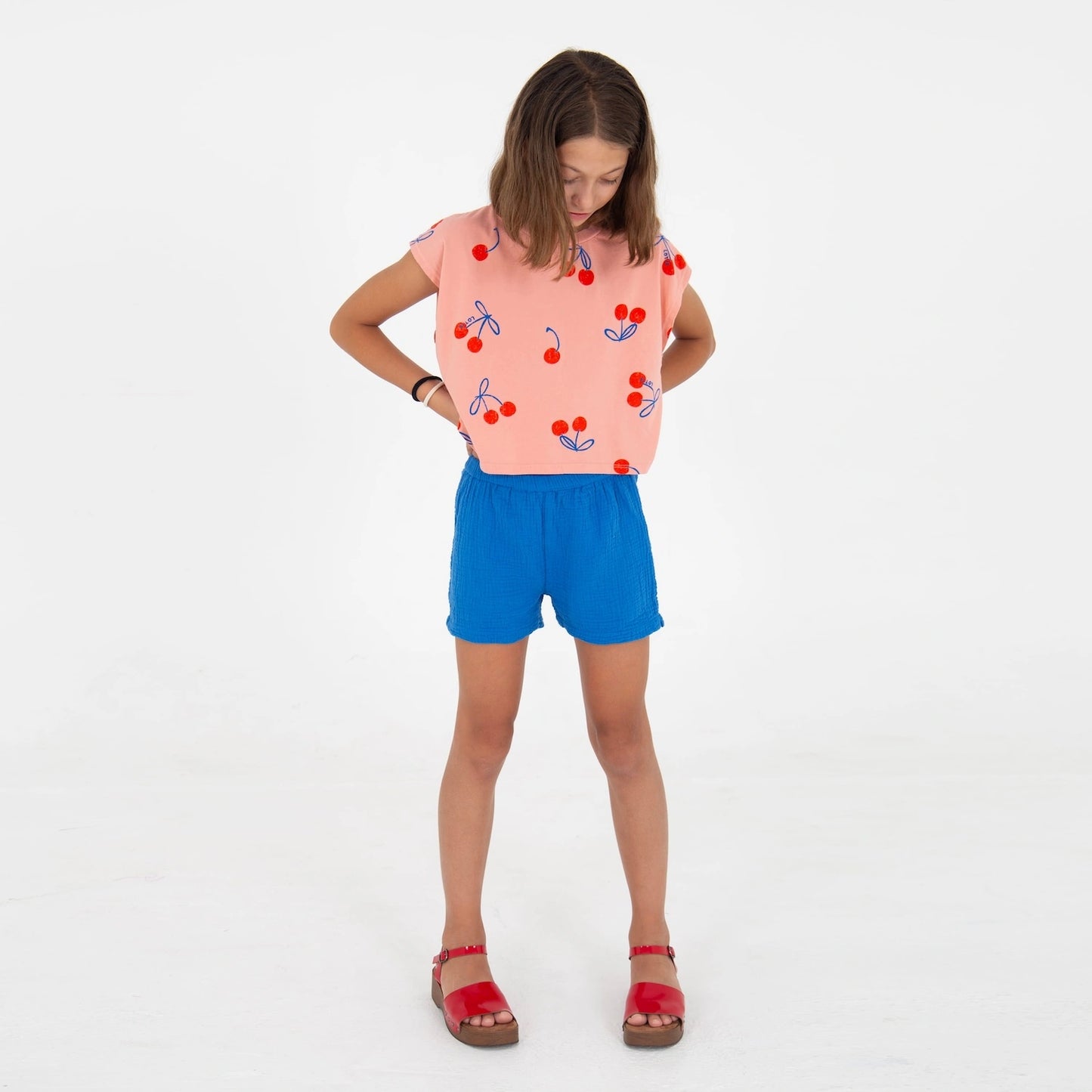 Wide Fit Shorts Royal Blue Lötiekids