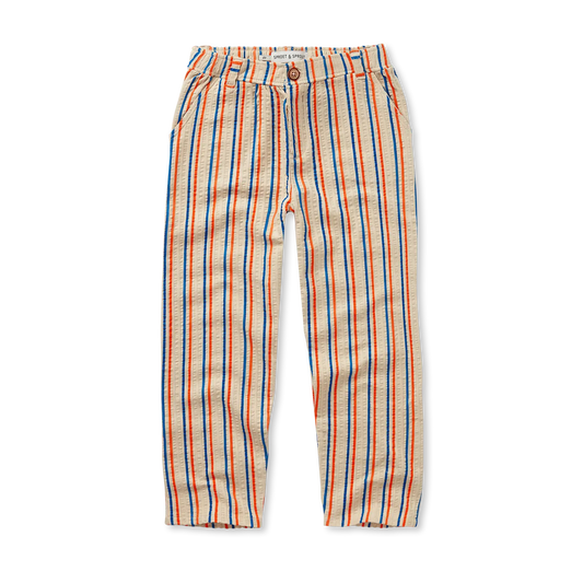 Chino Pants Small Stripes Sesame Sproet & Sprout