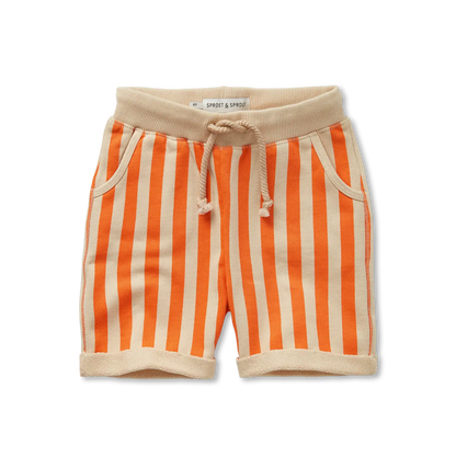 Sweat Shorts Small Stripes Sesame Sproet & Sprout