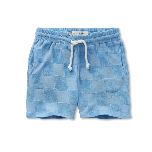 Shorts Terry Block Forever Blue Sproet & Sprout