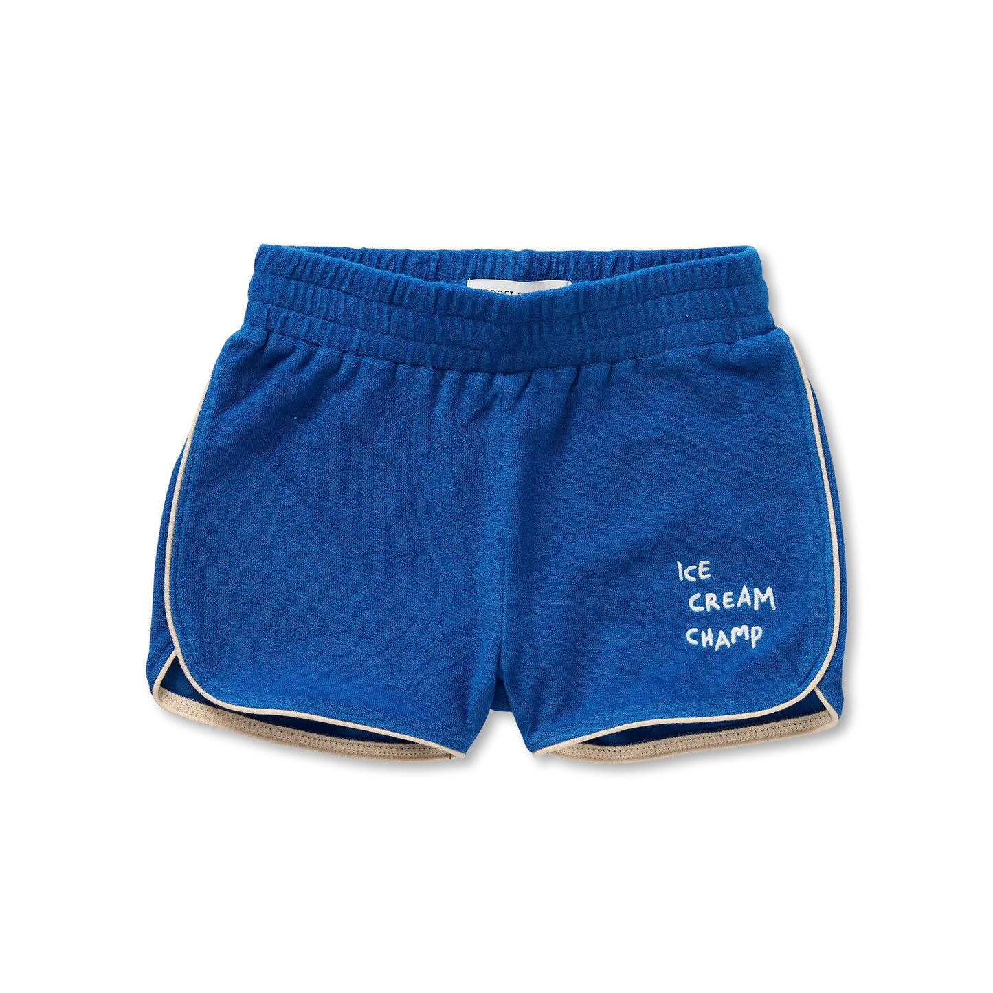 Terry Sport Shorts Ice Cream Champ Sports Blue Sproet & Sprout