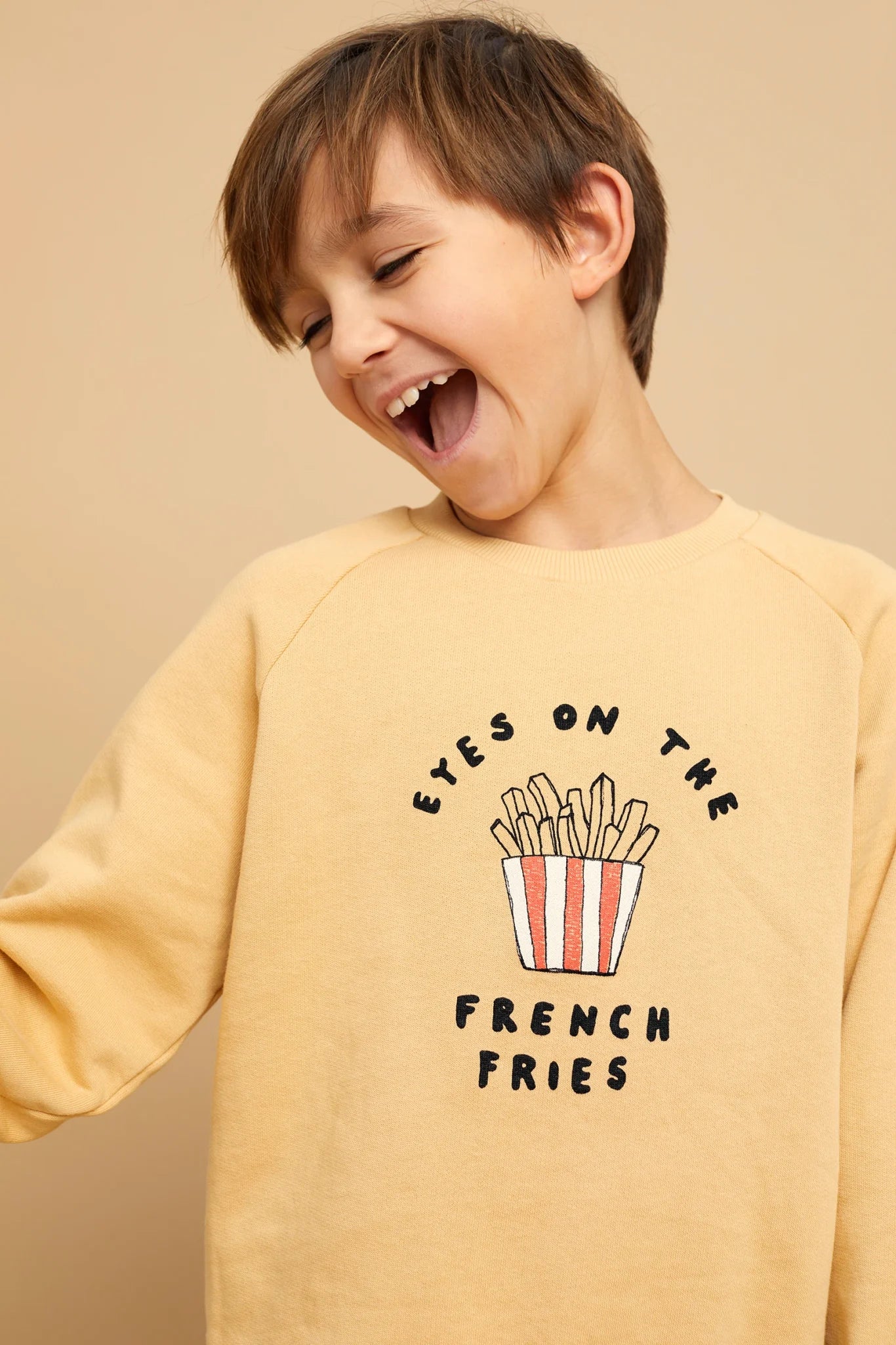 Sweatshirt French Fries Sand Sproet & Sprout