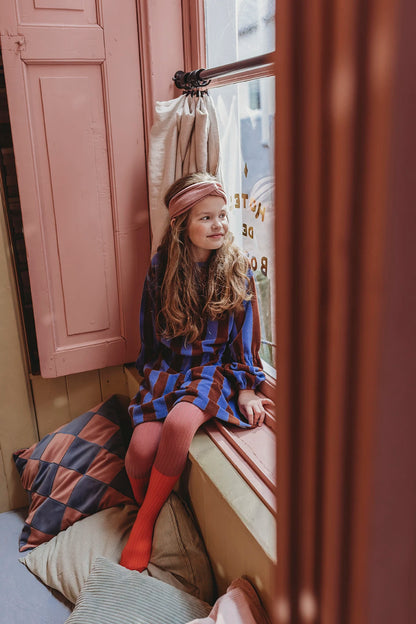 Dress Terry Stripes Brown Sproet&Sprout