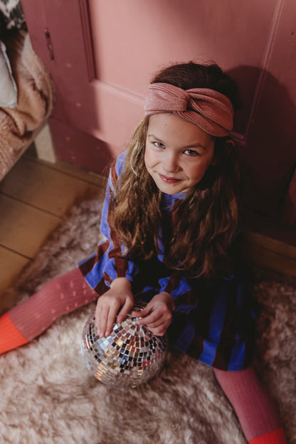Dress Terry Stripes Brown Sproet&Sprout