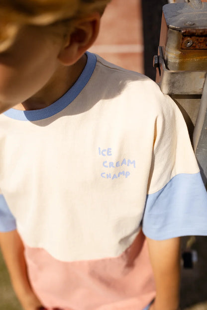 T-Shirt Colourblock Sesame Sproet & Sprout