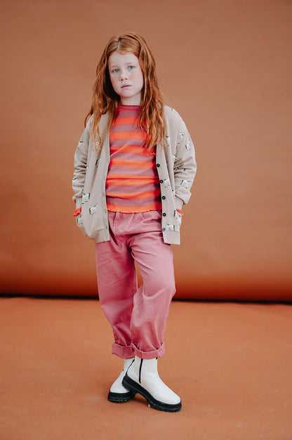 Denim Pants Mauve Sproet&Sprout