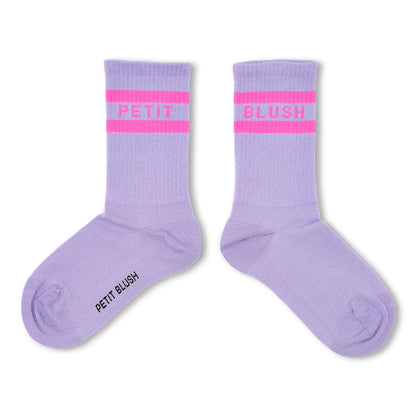 Sport Socks Violet/Neon Pink Petit Blush