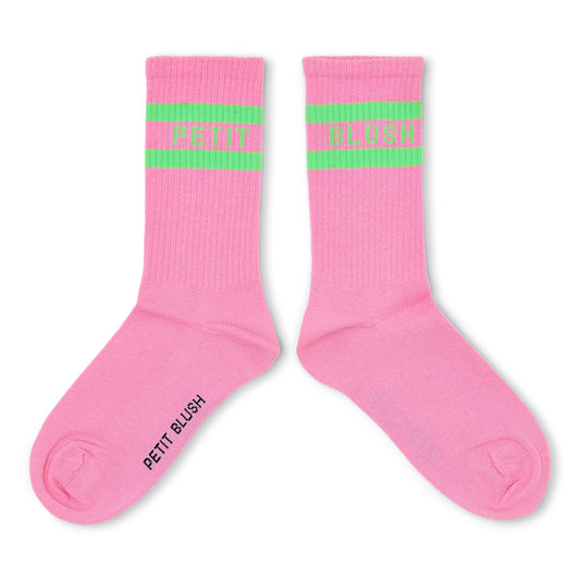 Sport Socks Lemonade/Neon Green Petit Blush