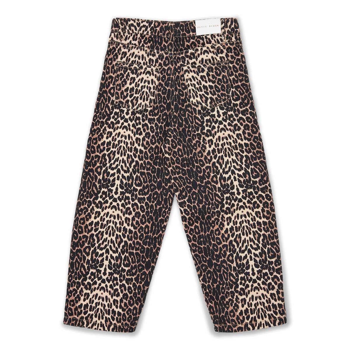 Ballon Fit Jeans Leopard Petit Blush
