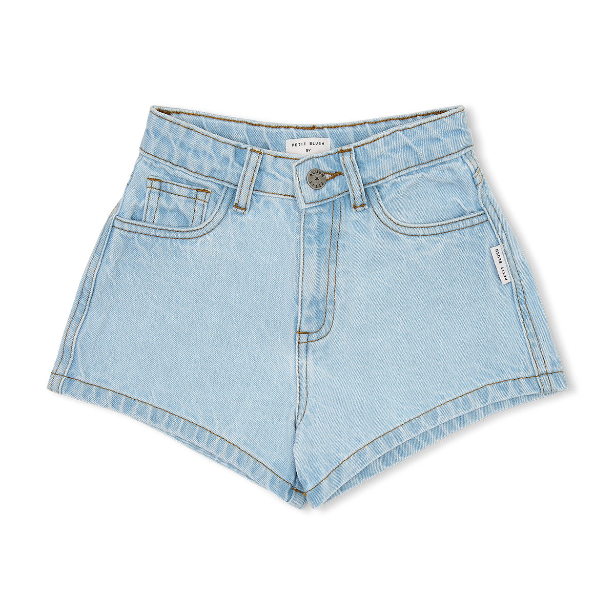 Jeans Short Pale Light Blue Petit Blush