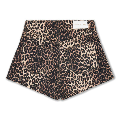 Jeans Short Leopard Petit Blush