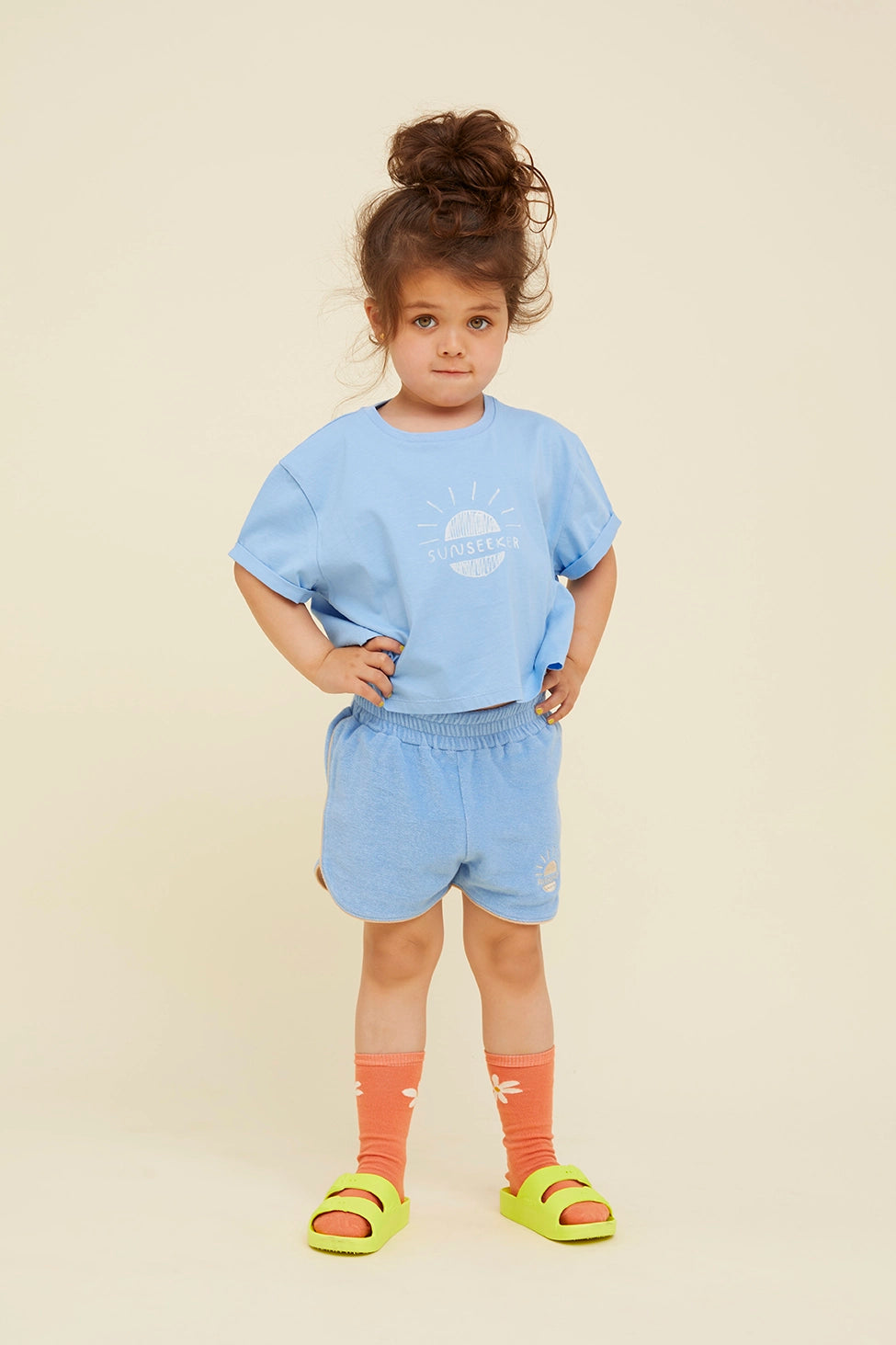 T-Shirt Boxy Sunseeker Breezy Blue Sproet & Sprout