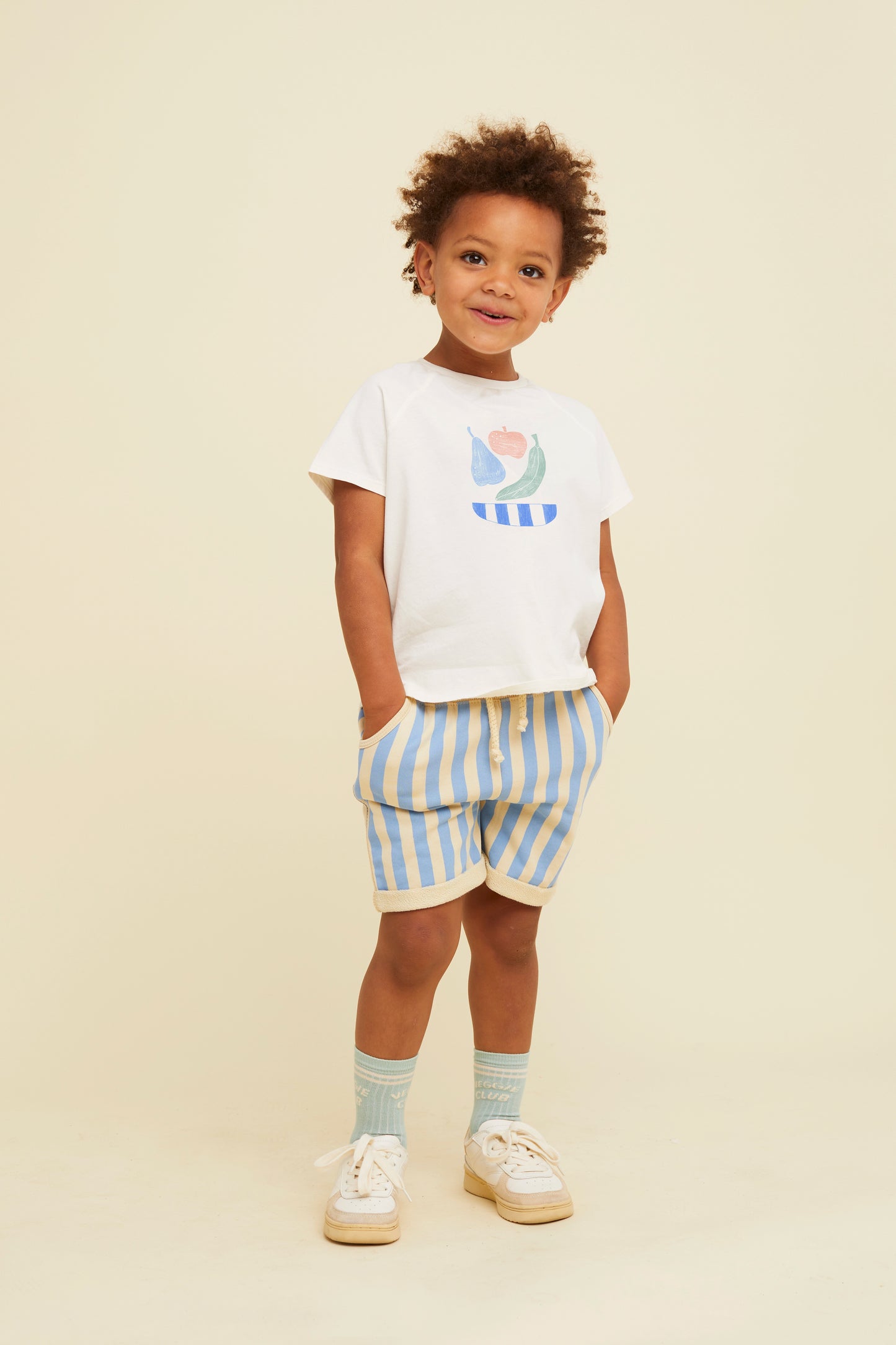 Raglan T-Shirt Fruit Off-White Sproet & Sprout