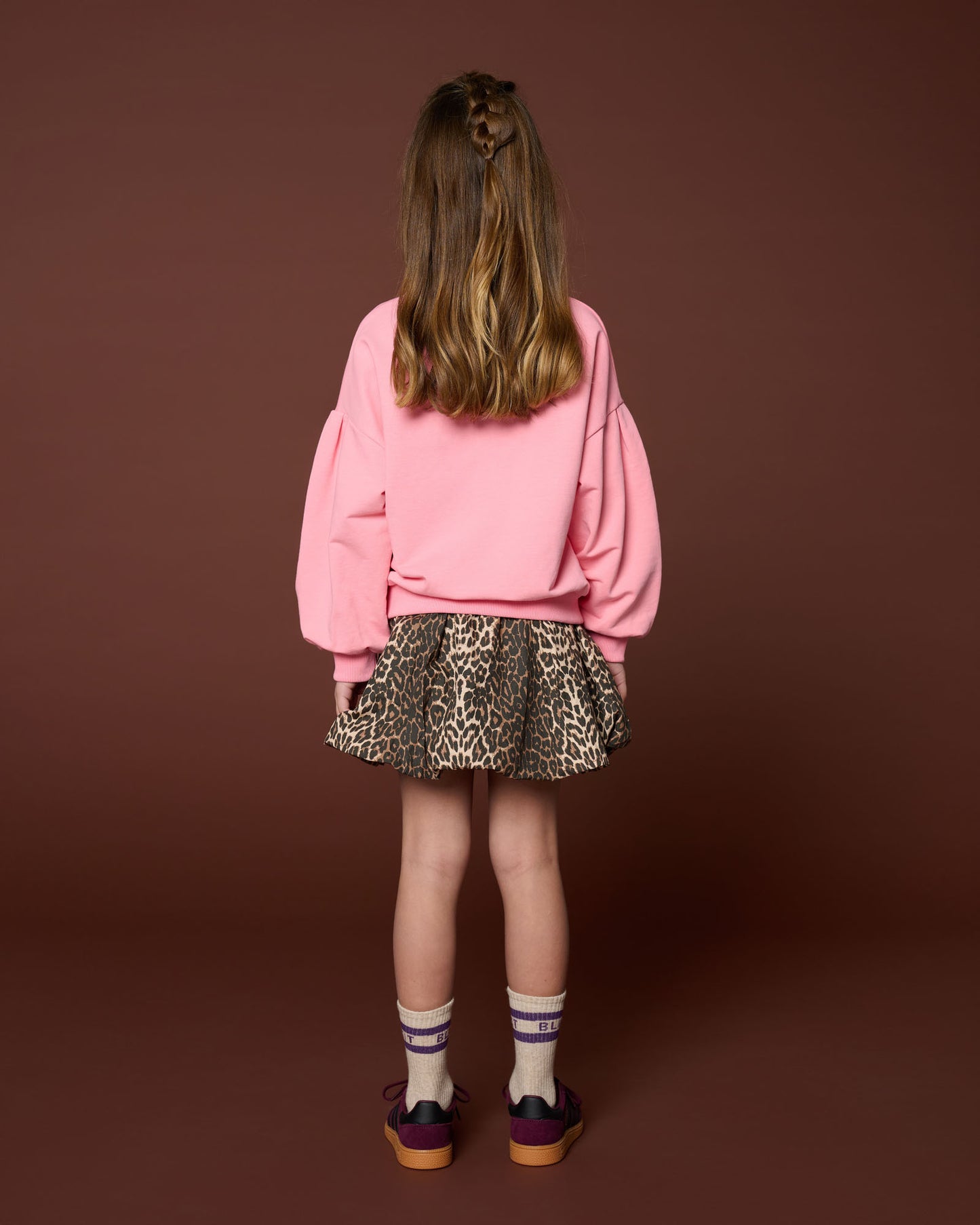 Sport Socks Beige/Purple Petit Blush