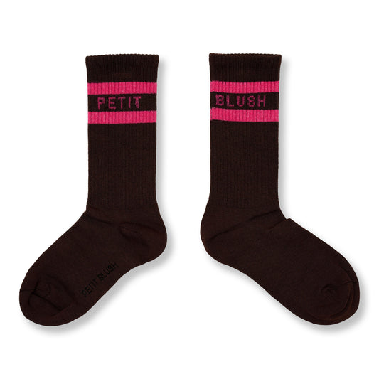 Sport Socks Brown/Pink Petit Blush