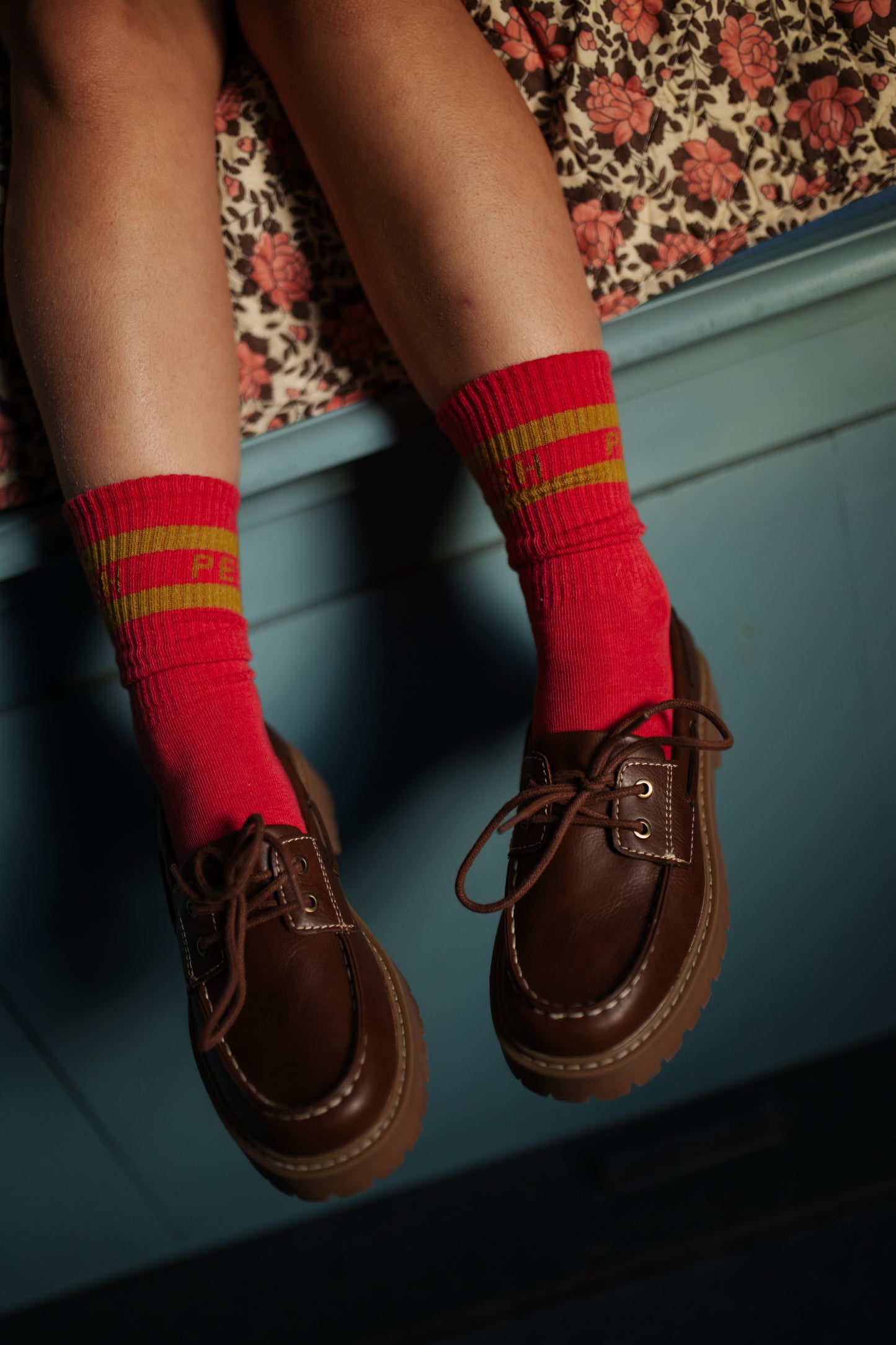 Sport Socks Raspberry/Moss Petit Blush