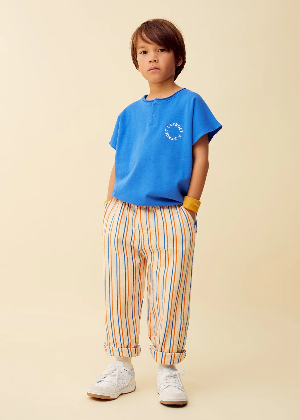 Sweat Top Granddad Sports Blue Sproet & Sprout