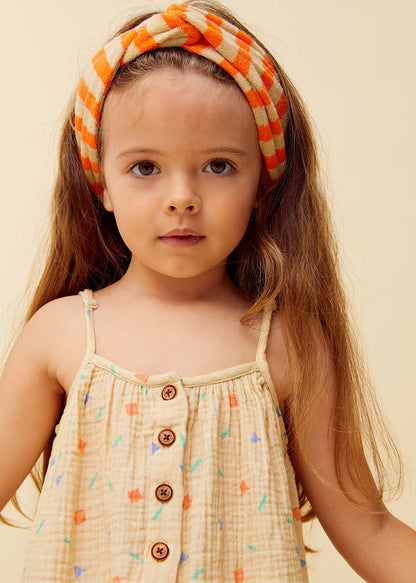 Muslin Dress Sprinkles Sesame Sproet & Sprout