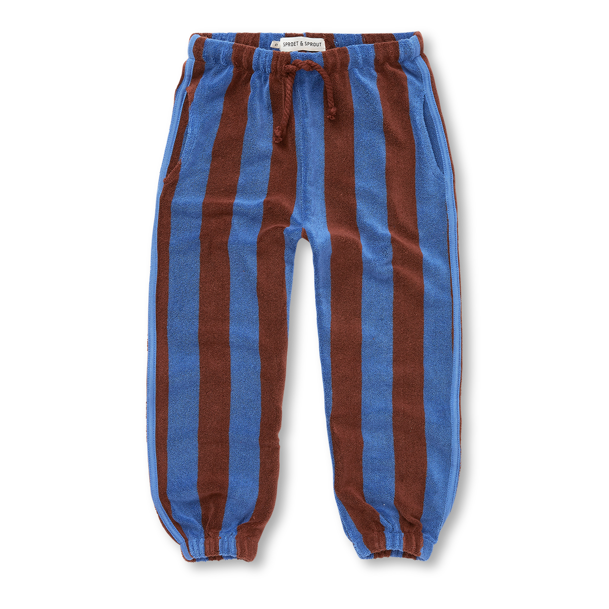 Sweatpants Terry Stripes Brown Sproet&Sprout
